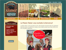 Tablet Screenshot of maisonstaner.ca